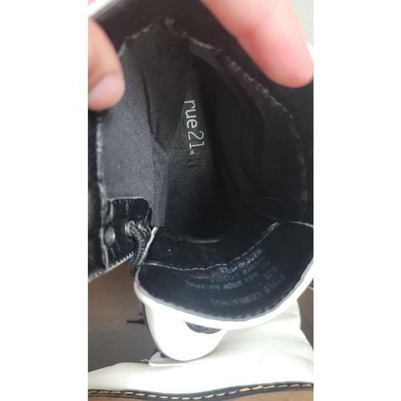 Rue 21 Women's Combat style boot. Size 7.5 - Picture 2 of 4